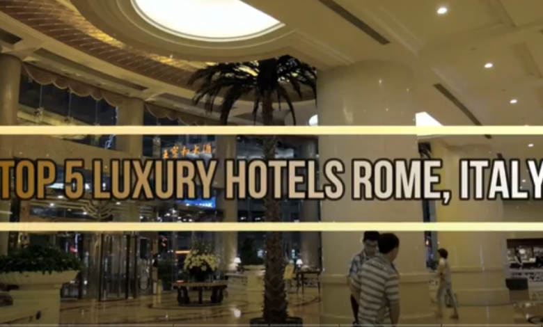 5-Star Hotels Near Trevi Fountain